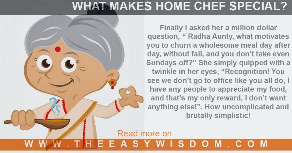 What makes home chef special? A lesson in Micro Entrepreneurship Banner- WWW.THEEASYWISDOM.COM