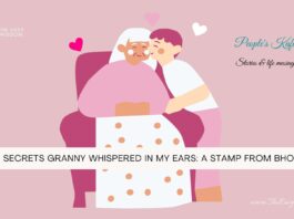 Short Stories- People’s Kafe– The Secrets Granny Whispered in My Ears- The letter from bhopal- www.TheEasyWisdom.com