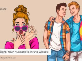 Signs your husband is in the closet- The Easy Wisdom- www.TheEasyWisdom.com