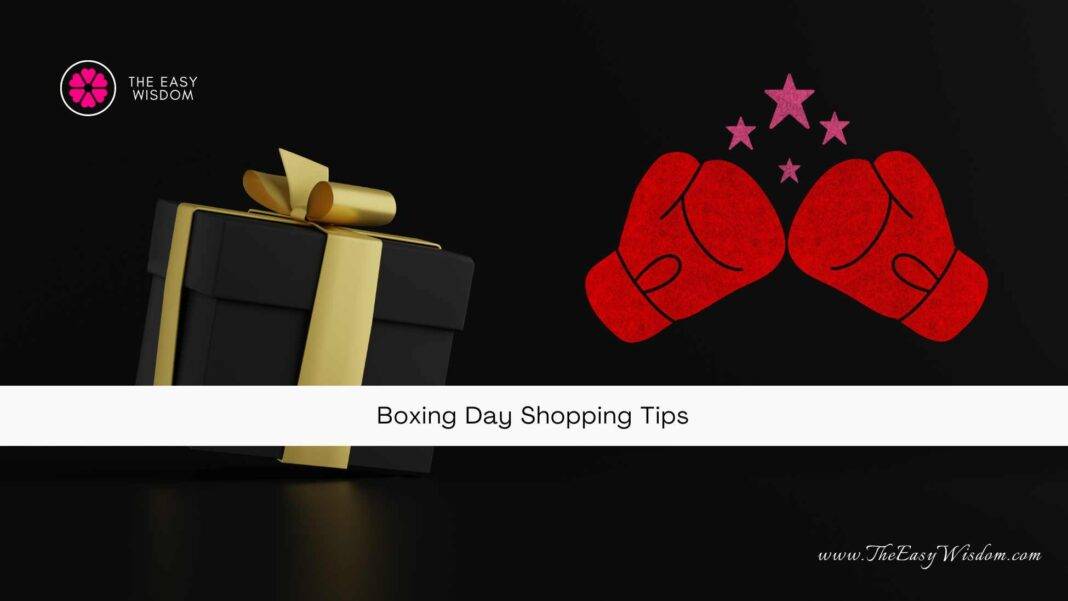Boxing Day Shopping Tips- The Easy Wisdom- www.TheEasyWisdom.com
