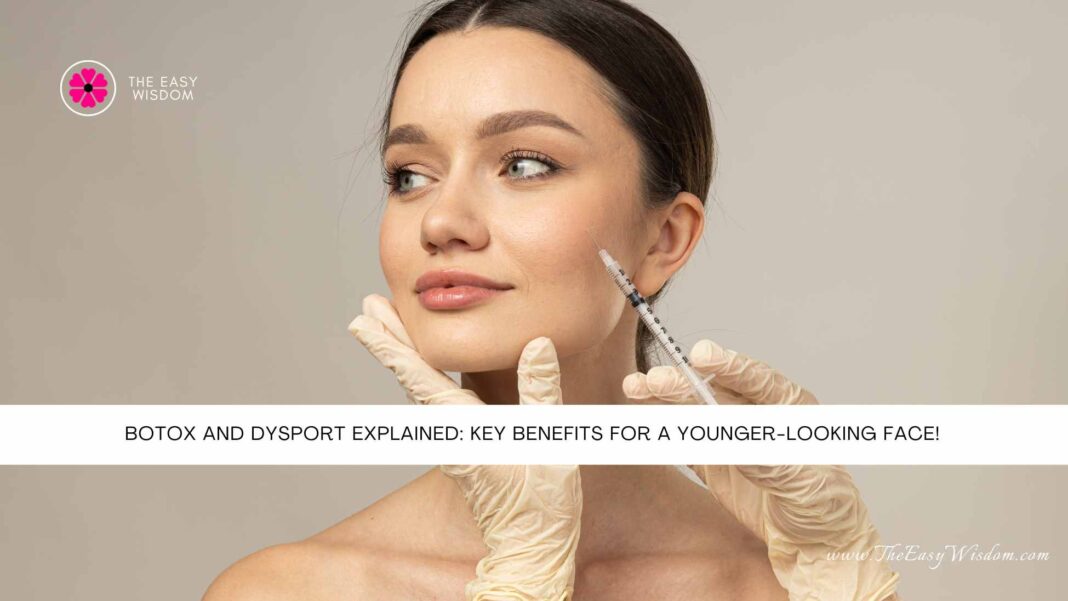 Botox and Dysport Key Benefits for a Younger Looking Face- The Easy Wisdom- www.TheEasyWisdom.com