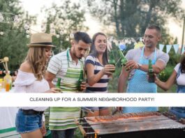 Cleaning Up For a Summer Neighborhood Party!- The Easy Wisdom- www.TheEasyWisdom.com