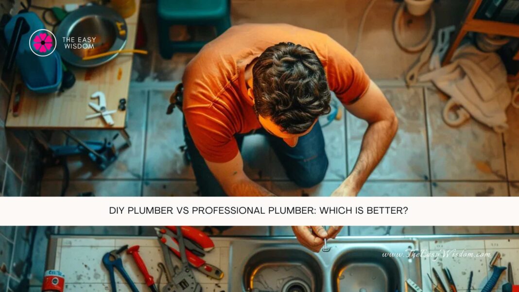 DIY Plumber vs Professional Plumber Which Is Better- The Easy Wisdom- www.TheEasyWisdom.com