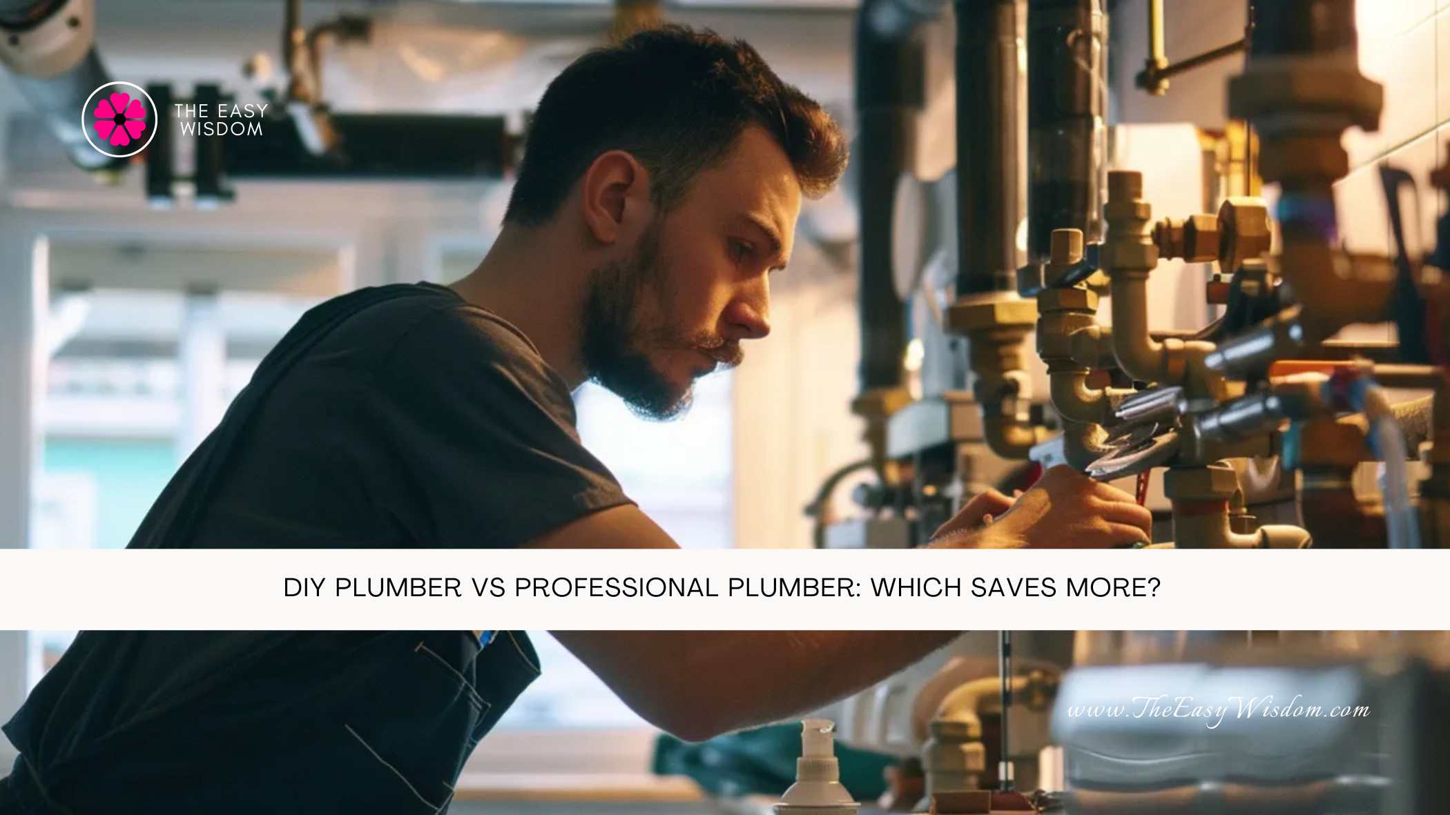 DIY Plumber vs Professional Plumber Which Saves More- The Easy Wisdom- www.TheEasyWisdom.com DIY Plumber vs Professional Plumber Which Saves More- The Easy Wisdom- www.TheEasyWisdom.com