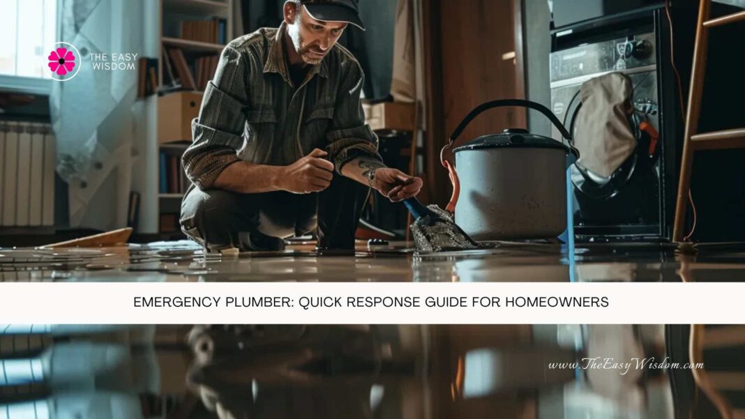 Emergency Plumber Quick Response Guide for Homeowners- The Easy Wisdom- www.TheEasyWisdom.com