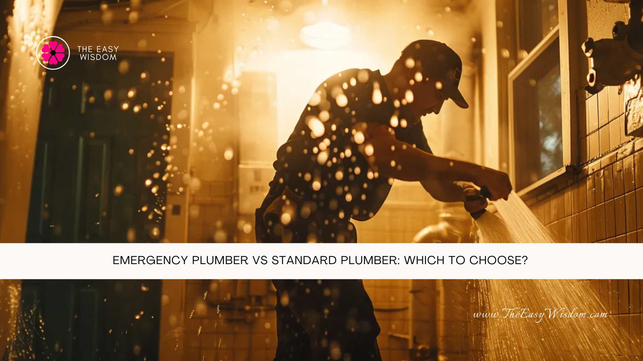 Emergency Plumber vs Standard Plumber Which to Choose- The Easy Wisdom- www.TheEasyWisdom.com Emergency Plumber vs Standard Plumber Which to Choose- The Easy Wisdom- www.TheEasyWisdom.com