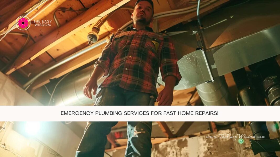 Emergency Plumbing Services for Fast Home Repairs- The Easy Wisdom- www.TheEasyWisdom.com