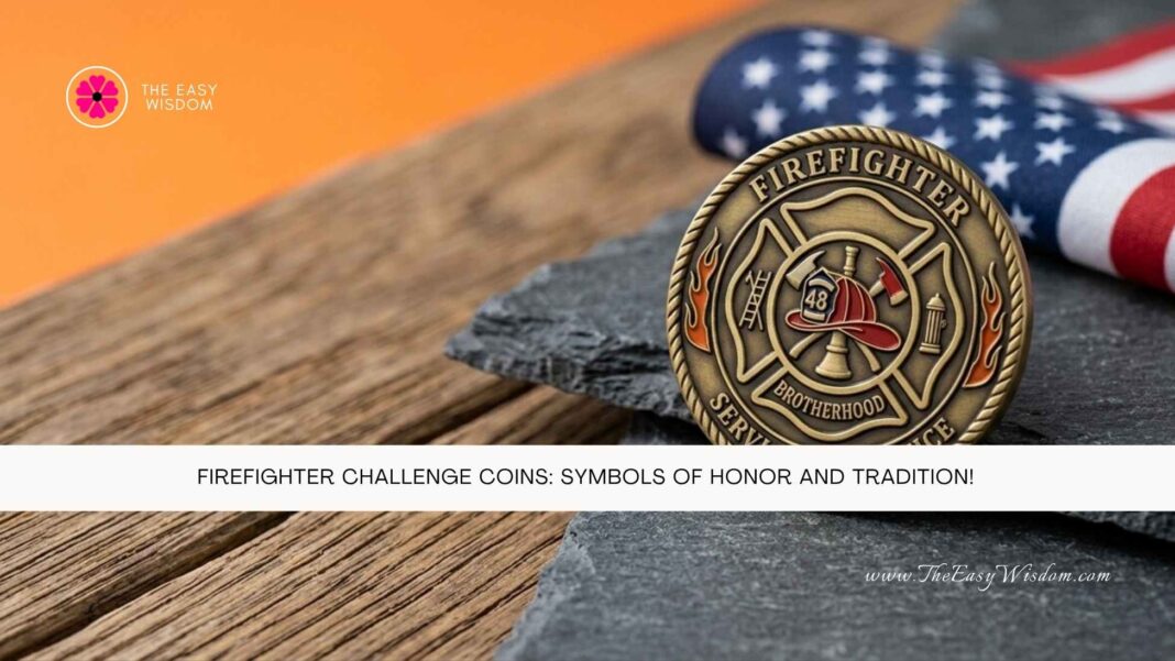 Firefighter Challenge Coins Symbols of Honor and Tradition- The Easy Wisdom- www.TheEasyWisdom.com