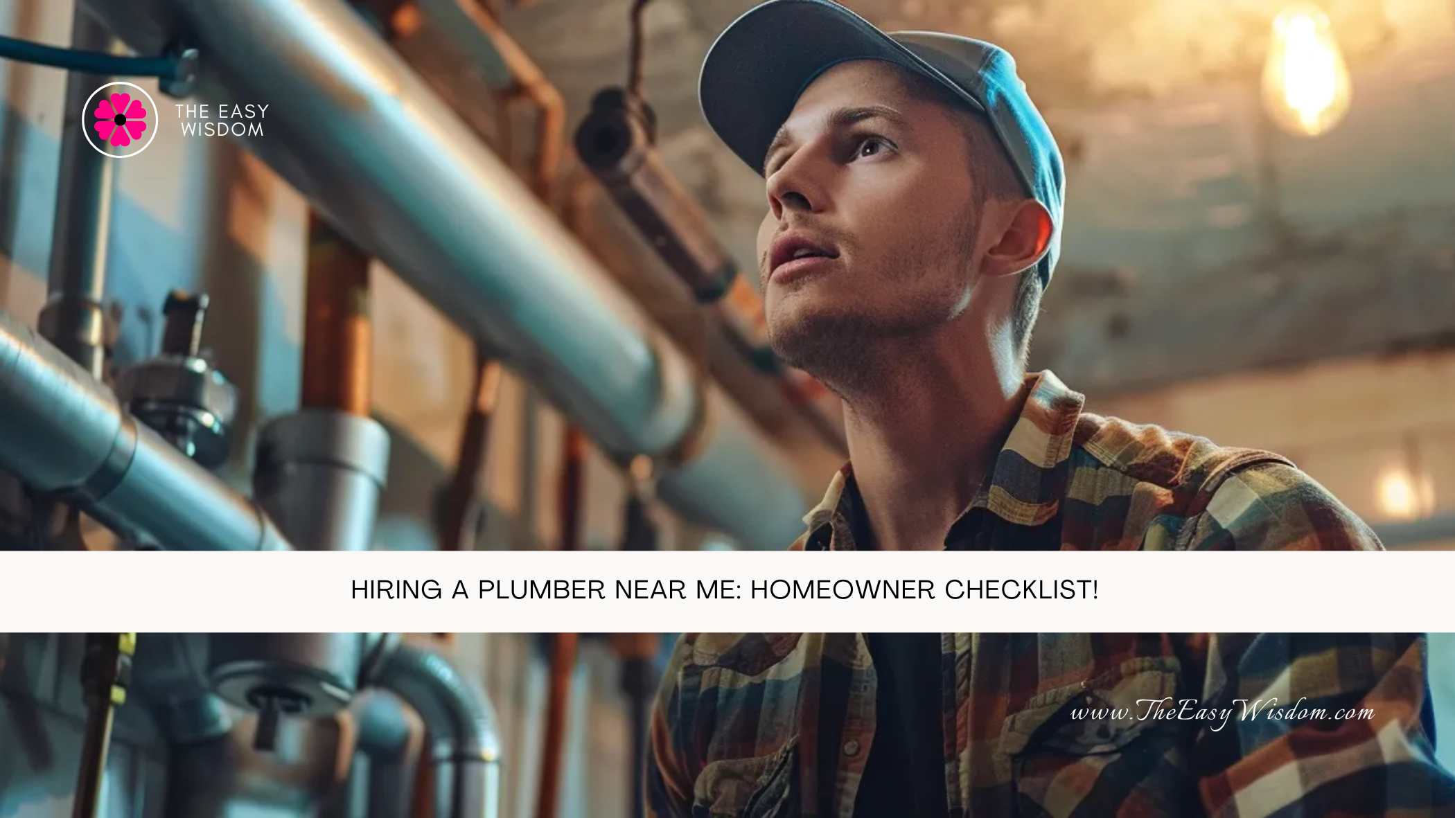 Hiring a Plumber Near Me Homeowner Checklist- The Easy Wisdom- www.TheEasyWisdom.com Hiring a Plumber Near Me Homeowner Checklist- The Easy Wisdom- www.TheEasyWisdom.com