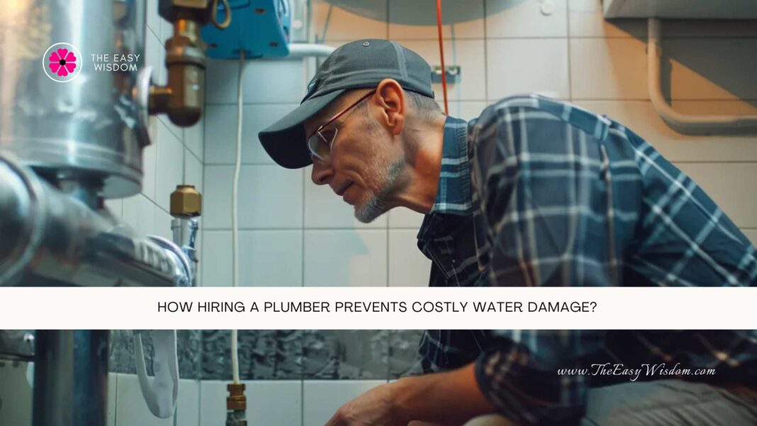 How Hiring a Plumber Prevents Costly Water Damage- The Easy Wisdom- www.TheEasyWisdom.com