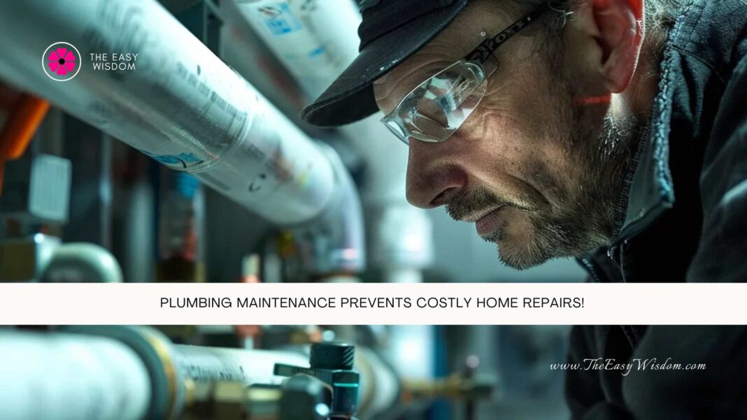 Plumbing Maintenance Prevents Costly Home Repairs- The Easy Wisdom- www.TheEasyWisdom.com