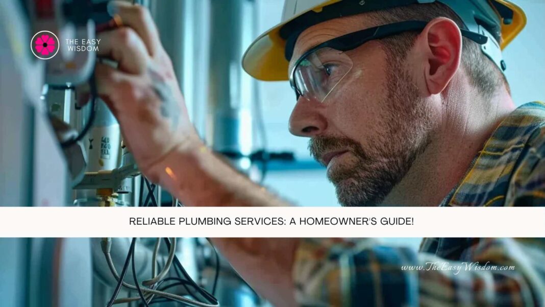 Reliable Plumbing Services A Homeowner's Guide- The Easy Wisdom- www.TheEasyWisdom.com