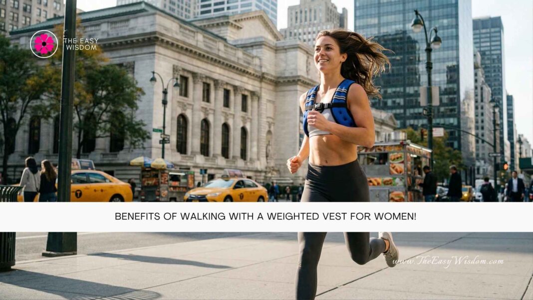 Benefits of Walking with a Weighted Vest for Women!- The Easy Wisdom- www.TheEasyWisdom.com Benefits of Walking with a Weighted Vest for Women!- The Easy Wisdom- www.TheEasyWisdom.com