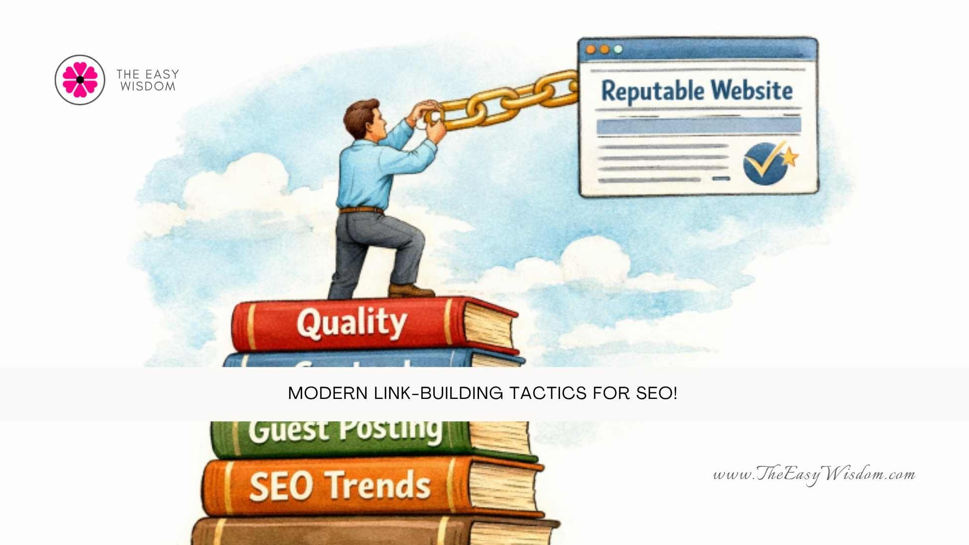 Modern Link-Building Tactics For SEO!- The Easy Wisdom- www.TheEasyWisdom.com Modern Link-Building Tactics For SEO!- The Easy Wisdom- www.TheEasyWisdom.com
