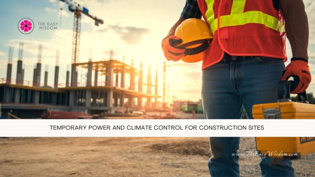 Temporary Power and Climate Control for Construction Sites- The Easy Wisdom- www.TheEasyWisdom.com