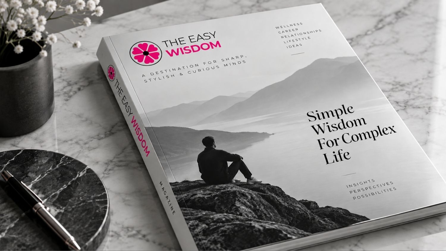 The Easy Wisdom Magazine Cover Image- The Easy Wisdom- www.TheEasyWisdom.com
