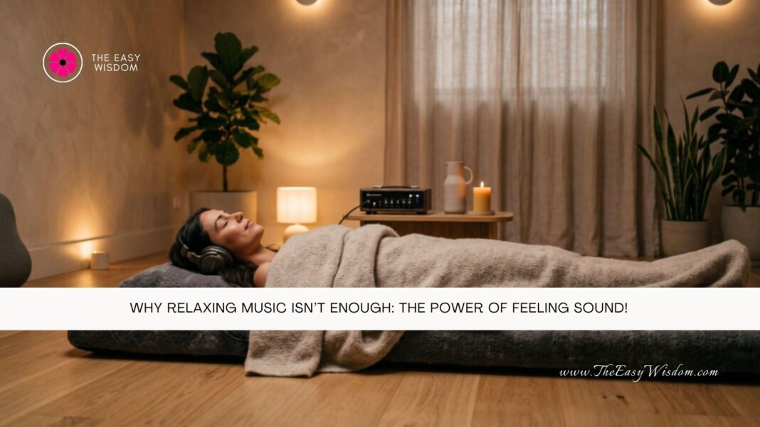 Vibroacoustic Therapy Why Relaxing Music May Not Be Enough- The Easy Wisdom- www.TheEasyWisdom.com